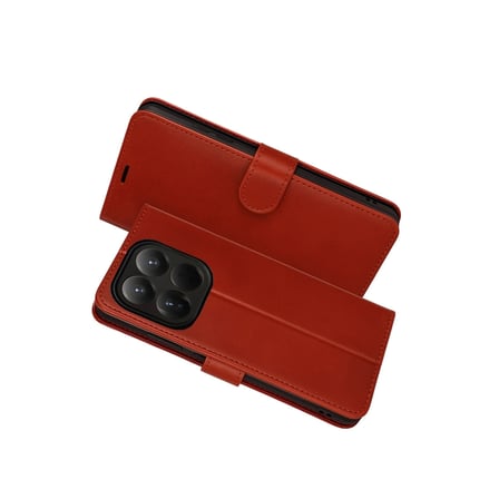 Hediyelik Xiaomi Mi 15t Trend S Plus Kapaklı Kılıf - Kırmızı