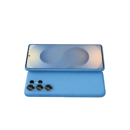 Hediyelik Samsung Galaxy S26 Ultra Nano İçi Kadife Silikon - Mavi
