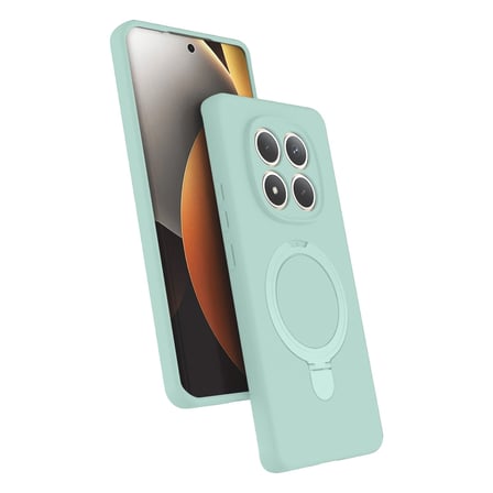 Hediyelik Xiaomi Redmi Note 15 Pro 5g Regal Magsafe Standlı Kapak - Su Yeşili