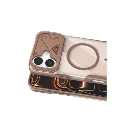 Hediyelik Joko Apple İphone 16 Zinko Magsafe Kapak - Çöl Titanyum