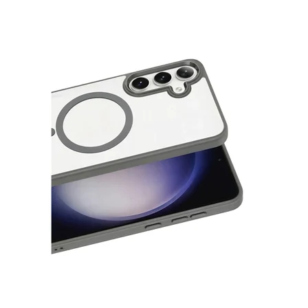 Hediyelik Joko Samsung Galaxy S26 Plus Terea Magsafe Kapak - Gri