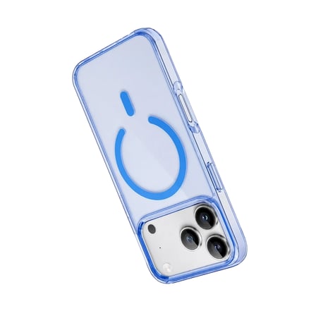 Hediyelik Newface Apple Uyumlu İphone 18 Pro Max Pc Real Magsafe Kapak - Sierra Blue