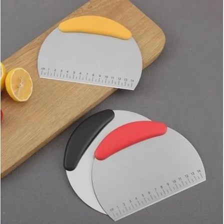 Hediyelik Paslanmaz Çelik Hamur Kesme ve Şekillendirme Spatulası