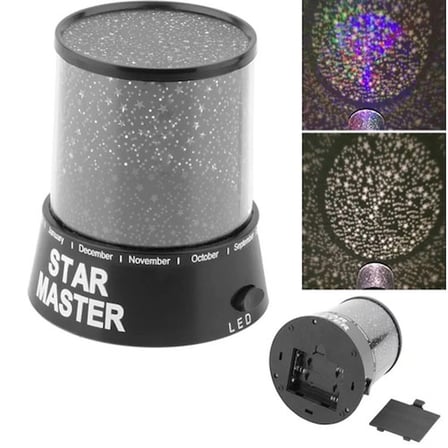 Hediyelik Toptan Star Master Pilli Gece Lambasi