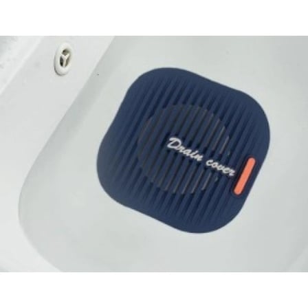 Hediyelik Süzgeçli Lavabo Gider Koruyucu Mat Gri