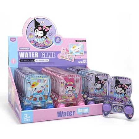 Hediyelik Kuromi,Cinnamoroll ve My Melody Baskılı Sulu Oyun