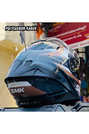 Typhoon Freeride Gl627 Kapalı Kask (FİT KALIP) (ECE 22.06)