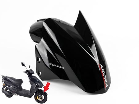 Arora Freedom 50 / 125 Ön Çamurluk Siyah FREEDOM 50- 243