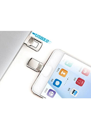 TYPC E HEM TELEFONA HEM BİLGİSAYARA 1 TB MİNİ USB