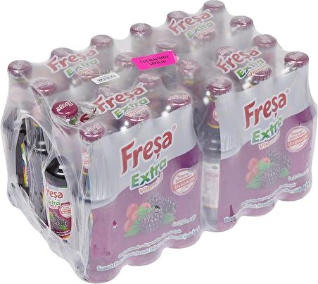 Freşa Extra Karadut Frenk Üzümü Aromalı Maden Suyu 200 Ml X 24 Adet