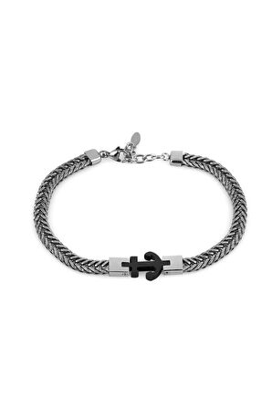Gümüş Çelik Erkek Bileklik FRJ10017A-D