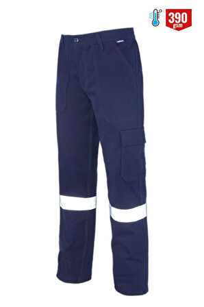 7/7 Lacivert Kışlık Komando Cepli Iş Pantolonu