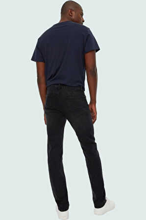 Erkek Boru Paça Denim Pantolon Slim Fit Esnek Pamuk Günlük Şıklık Yaz Aylarının Vazgeçilmezi