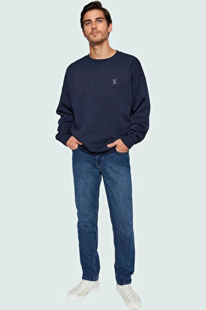 Erkek Günlük Straight Fit Kot Pantolon Pamuk Denim Boru Paça Hafta Sonu Yaz Aylarının Vazgeçilmezi