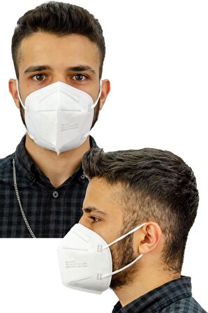 Ffp2 N95 Meltblown Maske Güvenli 5 Katlı Koruma 100 Adet  X 10 Kutu