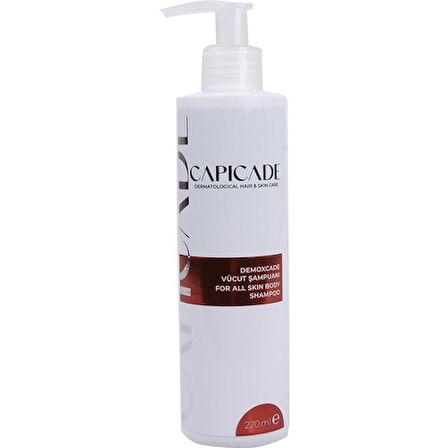 Capicade Demoxcade Vücut Şampuanı 220ML(YENI Ambalaj)