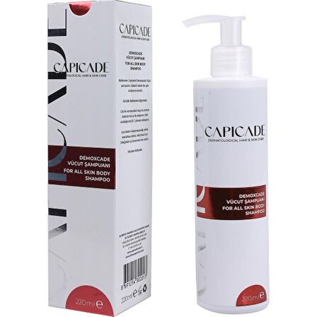 Capicade Demoxcade Vücut Şampuanı 220ML(YENI Ambalaj)