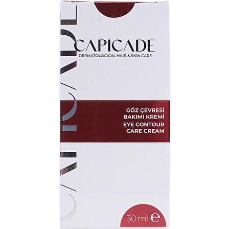 Capicade Göz Çevresi Bakım Kremi 30ml(YENI Ambalaj)