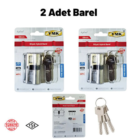 Ymk YMK-B68HBS BİLYALI HYBRİD BAREL 2 ADET 68 MM