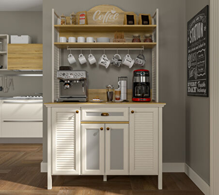 Hunerika Karina Premium kahve köşesi- Minifiks bağlantılı - aytaşı/legnano