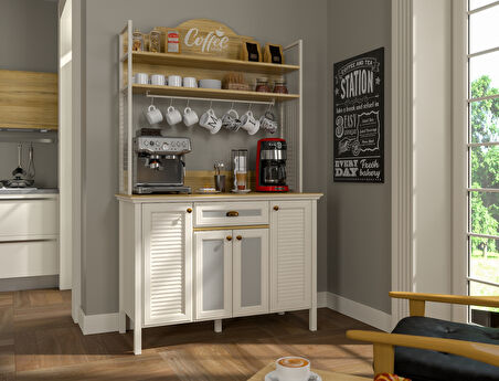 Hunerika Karina Premium kahve köşesi- Minifiks bağlantılı - aytaşı/legnano