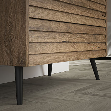 Hunerika Velimor Premium 4 çekmeceli şifonyer ,minifiks bağlantılı