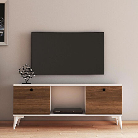 Ferniso Mobilya 120 cm Tv Ünitesi Beyaz-İstanbul