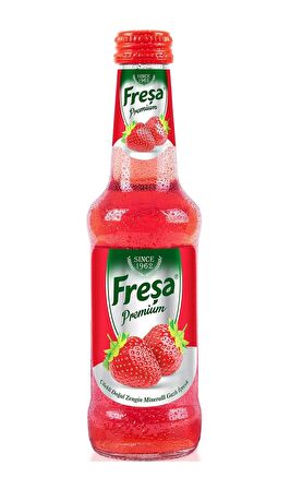 Freşa Premium Çilekli Vitaminli Maden Suyu 250 Ml X 24 Adet