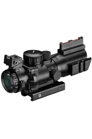 Spıke 4x32 Kırmızı Işıklı  Dürbünü 4x32