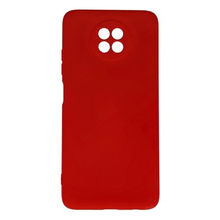 Xiaomi Redmi Note 9 5g Kılıf Nano İçi Kadife Silikon - Kırmızı