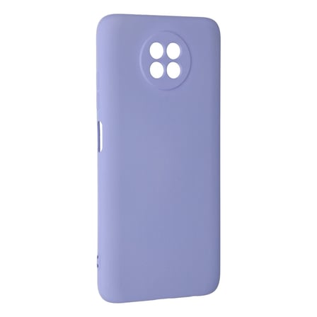 Xiaomi Redmi Note 9 5g Kılıf Nano İçi Kadife Silikon - Lila