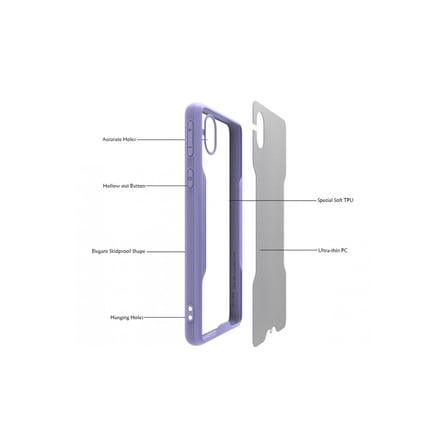 Samsung Galaxy A01 Core Kılıf Platin Silikon - Lacivert