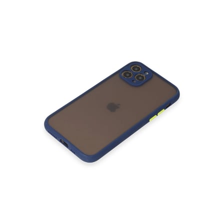 Apple İphone 11 Pro Kılıf Montreal Silikon Kapak - Lacivert