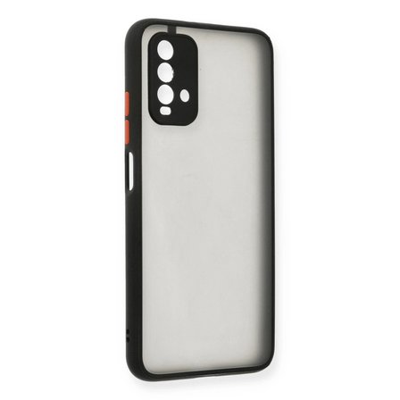 Xiaomi Redmi 9t Kılıf Montreal Silikon Kapak - Siyah