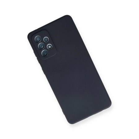 Samsung Galaxy A72 Kılıf Nano İçi Kadife Silikon - Lacivert