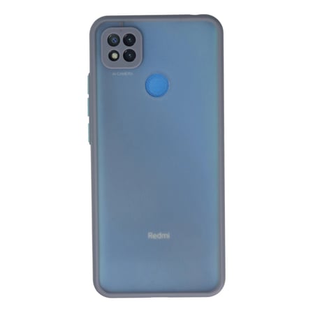 Xiaomi Redmi 9c Kılıf Montreal Silikon Kapak - Gri