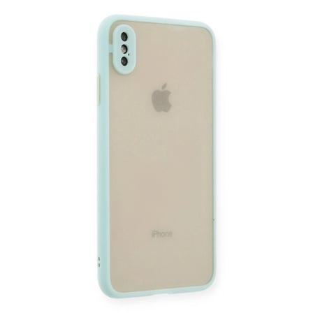 Apple İphone X Kılıf Montreal Silikon Kapak - Turkuaz