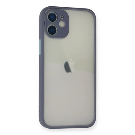 Apple İphone 11 Pro Max Kılıf Montreal Silikon Kapak - Gri