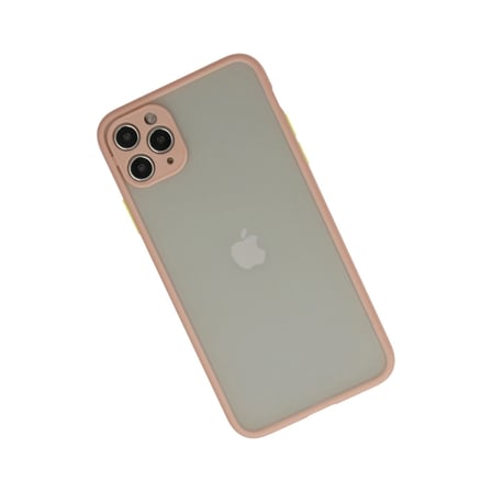 Apple İphone 12 Pro Max Kılıf Montreal Silikon Kapak - Pembe