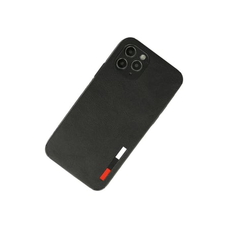 Apple İphone 11 Pro Max Kılıf Loop Deri Silikon - Siyah