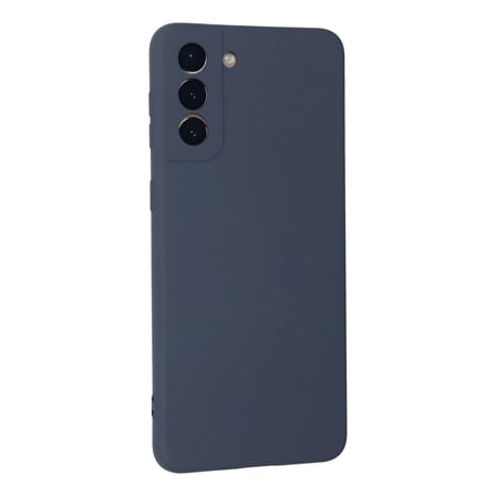 Samsung Galaxy S21 Plus Kılıf Nano İçi Kadife Silikon - Gri