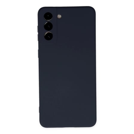 Samsung Galaxy S21 Plus Kılıf Nano İçi Kadife Silikon - Lacivert