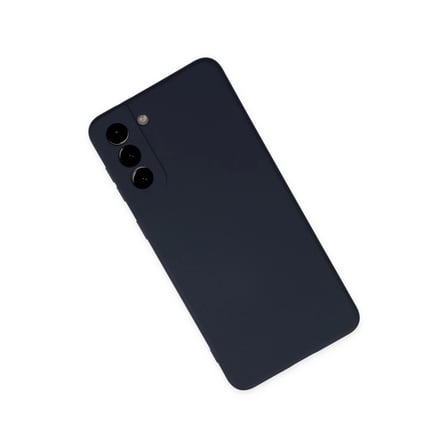 Samsung Galaxy S21 Plus Kılıf Nano İçi Kadife Silikon - Lacivert