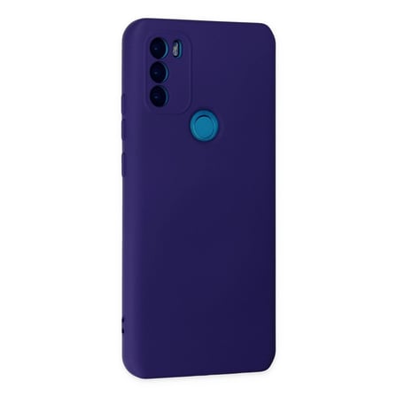 General Mobile Gm 21 Plus Kılıf Nano İçi Kadife Silikon - Mor