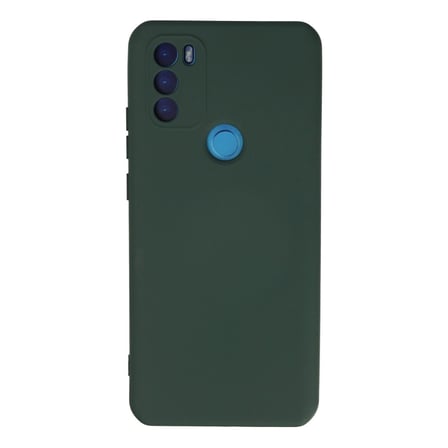 General Mobile Gm 21 Plus Kılıf Nano İçi Kadife Silikon - Koyu Yeşil