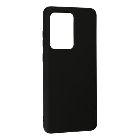 Samsung Galaxy S20 Ultra Kılıf Nano İçi Kadife Silikon - Siyah