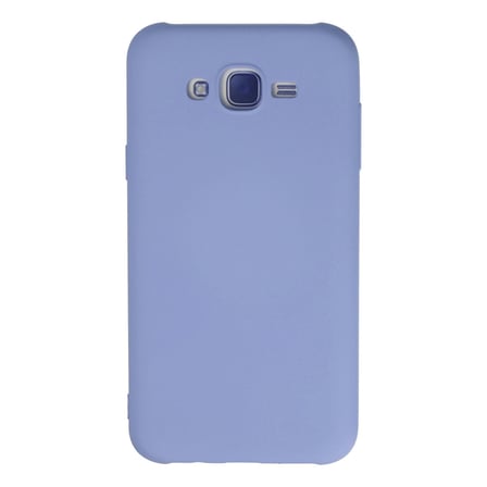 Samsung Galaxy J7 Kılıf Nano İçi Kadife Silikon - Lila