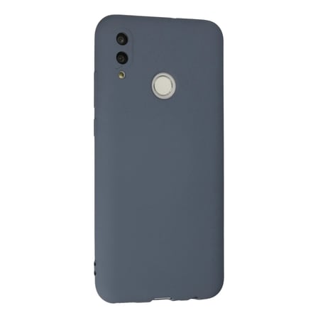 Huawei P Smart 2019 Kılıf Nano İçi Kadife Silikon - Gri