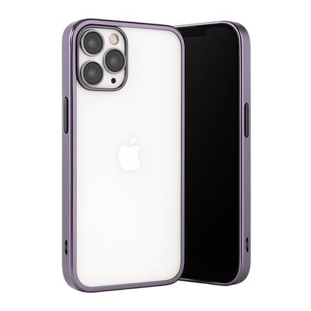 Apple İphone 13 Pro Max Kılıf Razer Lensli Silikon - Mor