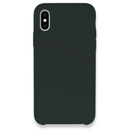 Apple İphone Xs Max Kılıf Lansman Legant Silikon - Koyu Yeşil